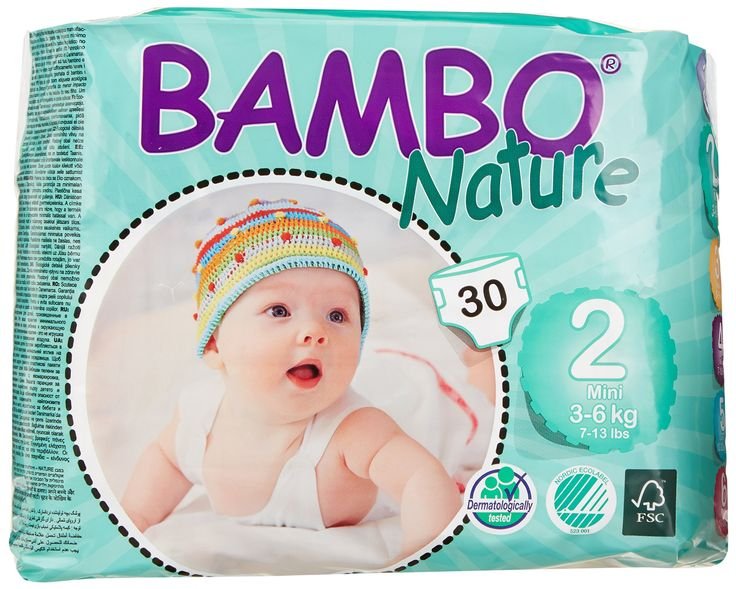 Bambo Nature eco friendly baby tape diapers