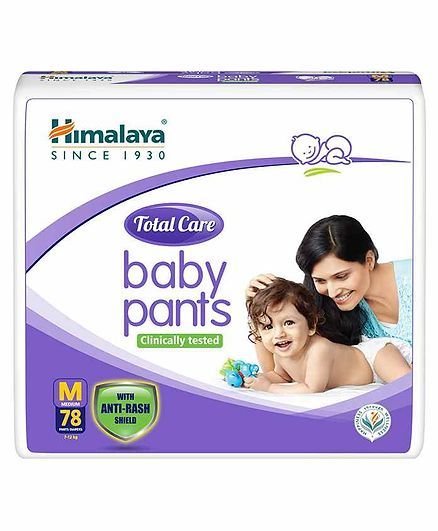 Himalaya Total Care Baby Pants diaper pack NB to XXL
